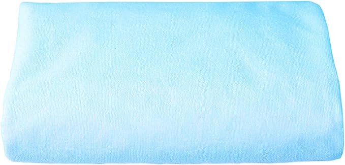 Quick Drying Type Commercial Waterproof Bedwetting Sheet Single 39.4 x 82.7 inches (100 x 210 cm) (Sax) Full Body Long Size Waterproof Sheet Baby Nursing Care - NewNest Australia