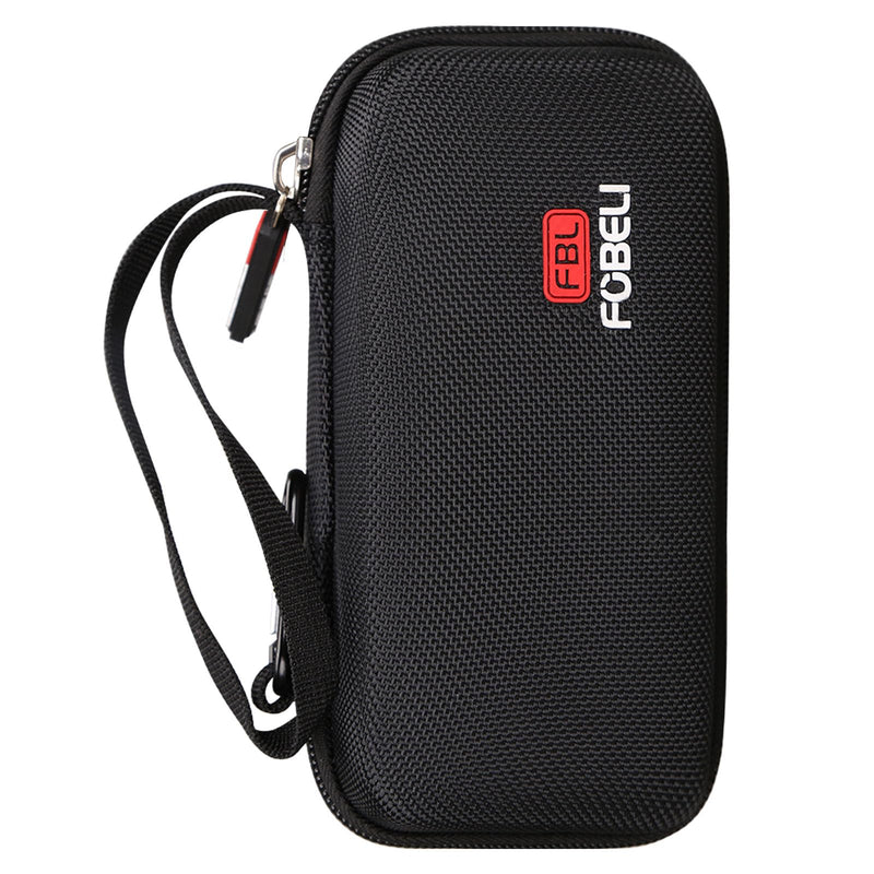 FBLFOBELI Hard Case for TopTes TS-501B Sound Level Meter/TopTes TS-301 Digital Anemometer Wind Speed Meter/TopTes TS-710 Light Meter Lux/Foot Candles Meter (Case Only) (Black) Black