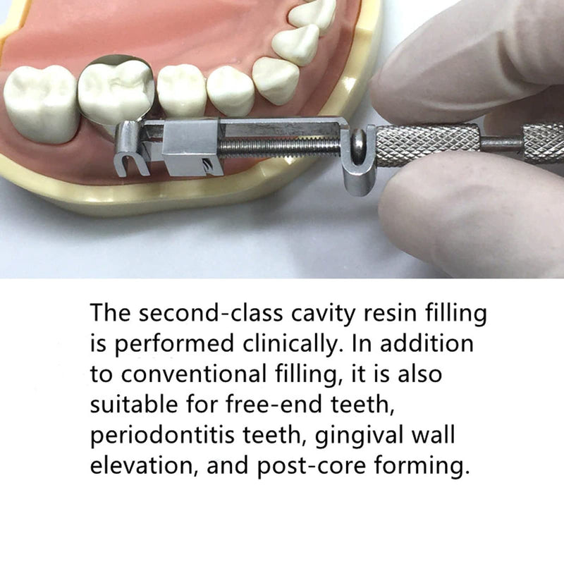 Dental Tofflemire Matrix Bands, Dental Matrix Bands, Stainless Steel Matrix Bands, Gingival Wall Lift and Large Curvature Sectional Contoured Matrices. (40PCS I1 Gingival Wall Lift) 40PCS I1 Gingival wall lift