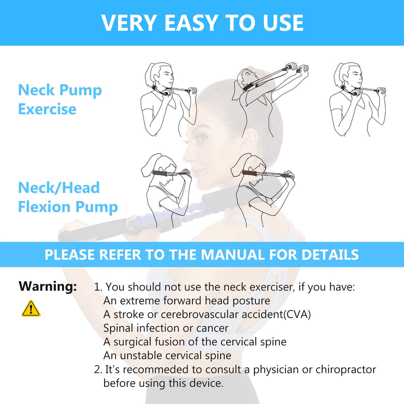 Neck Stretcher Exerciser, Cervical Traction Device for Neck Pain Relief and Cervical Spine Alignment. Portable Neck Traction Exerciser for Home/Office, Neck and Shoulder Relaxer. (20-25 Pounds) 20-25 Pounds