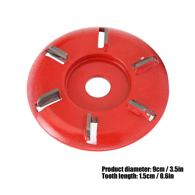 Upgraded 6 Teeth Wood turb0 Carving Disc Set , Wood Carving Disc 6 Teeth Grinder Wheel Disc Angle Grinder Chainsaw Wheel Woodworking Disc Wood Shaping Wheel Chain Saw Disc Circular Saw Blade