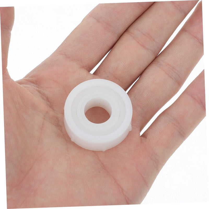 Gatuida 2sets Adjustable Grinding Wheel Reducing Adapter Kit Plastic Bench Grinder Wheel Bushing for Quick Adjustment Metalworking and Woodworking