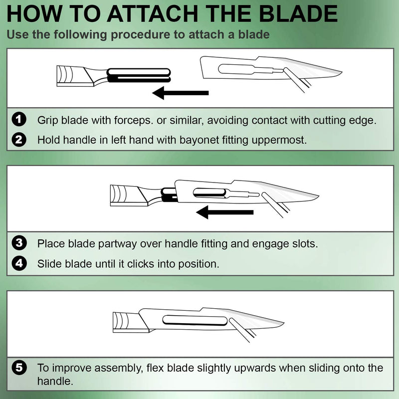 15 Pack Scalpel Blades #11 and Scalpel Handle #3 Stainless Steel, Size 11 Scalpel Blades with Scalpel Handle, High Carbon Steel Dermablade 11 Blades and Handle
