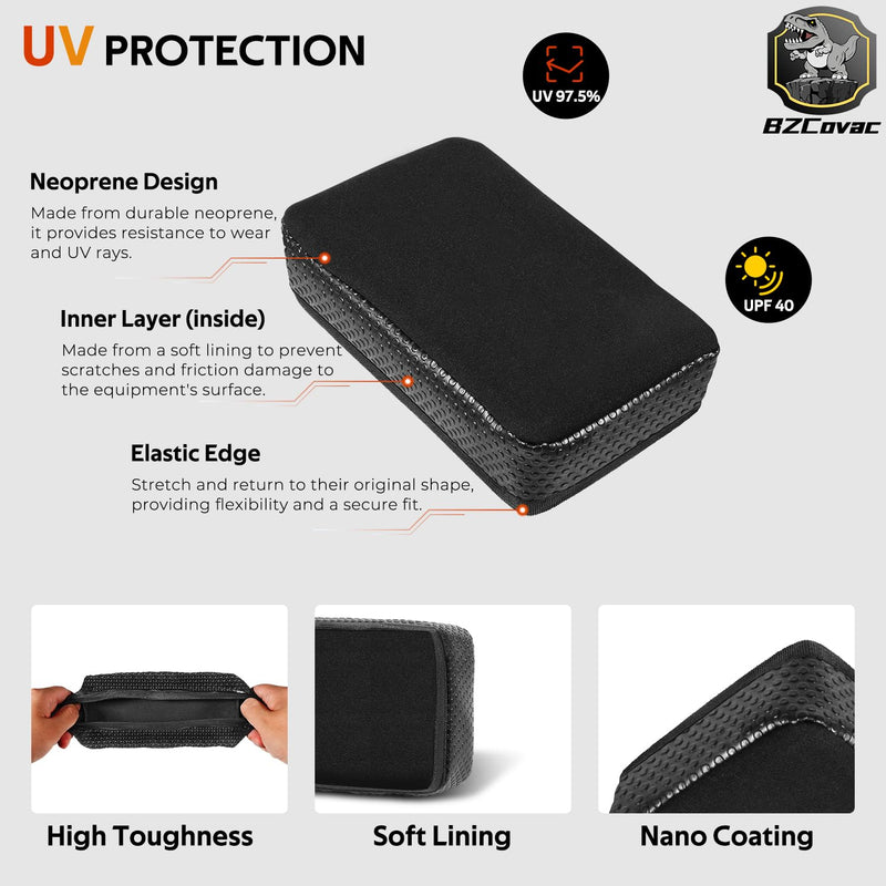 GPS Cover for Humminbird Helix 5 Fish Finder - 5'' Neoprene Screen Sun Cover, 780028-1