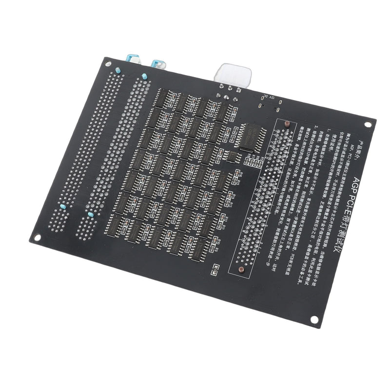 Computer Accessory Graphics Card Tester with Light,AGP PCI E Double Purpose Display Video Graphics Card Tester for Computer Accessory