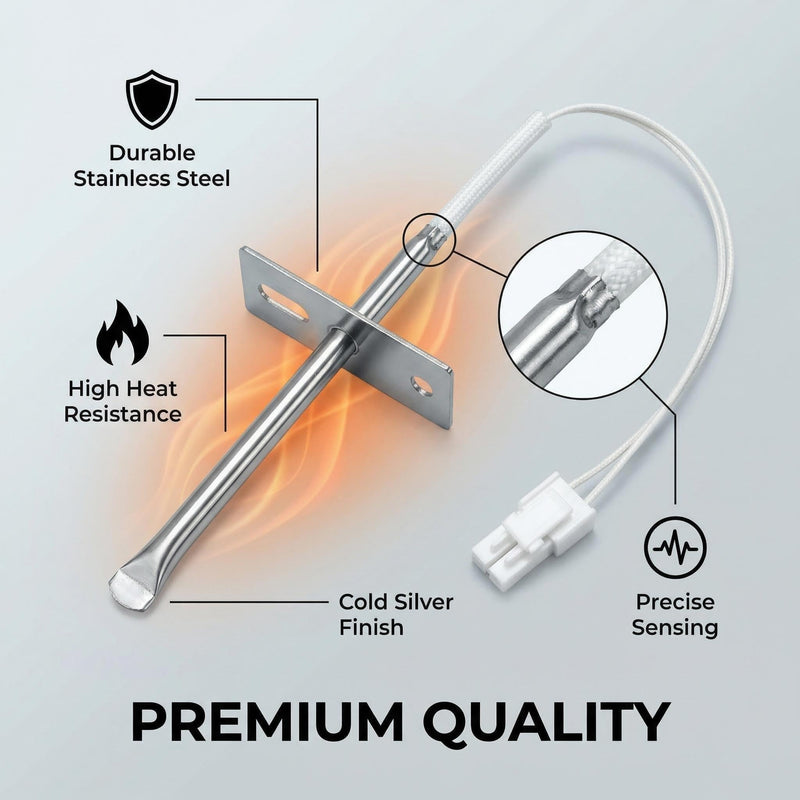 WB21T10007 Oven Temperature Sensor Probe Suitable for GE Oven Sensor Replacement Parts WB21X22134 AP5953771 PS10059162 OEM
