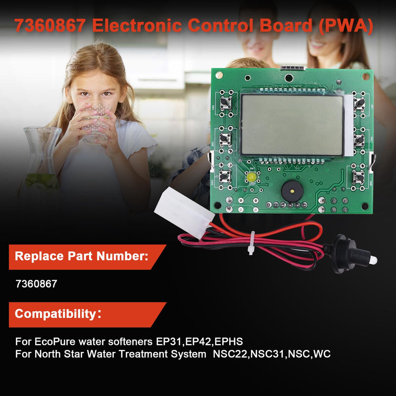 7360867 Water Softeners Electronic Circuit Board for North Star Models