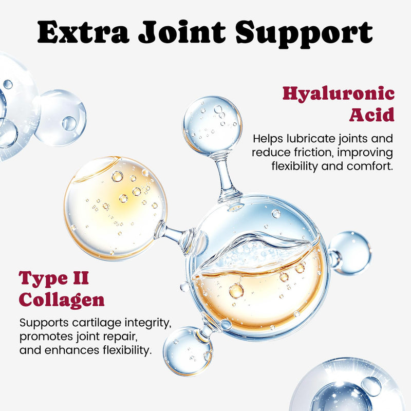 Gut & Joint Support Bundle for Dogs – Probiotic Powder + Liquid Glucosamine Drops