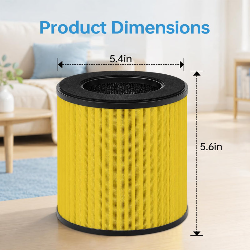 B-D02L/M05 Pet Replacement Filter for MOOKA B-D02L & M05 Air Purifiers
