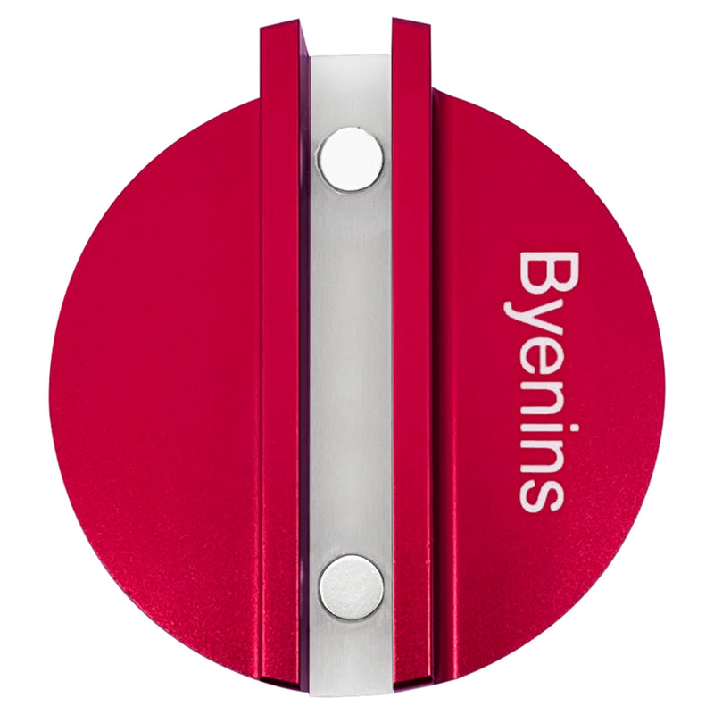 Large Slotted Universal Magnetic Jack Pad Weld Frame Rail Adapter(red) for Most Model Cars Red