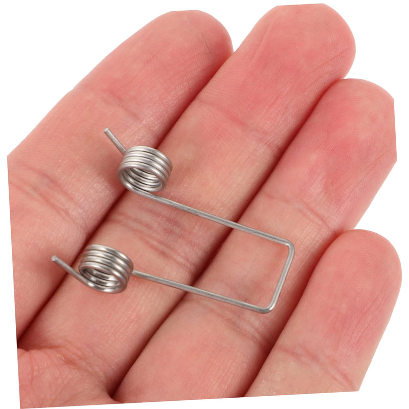 18Pcs Torsional Spring for Trash Can Lid Repair Small Torsional Springs for Home Maintenance and DIY Projects