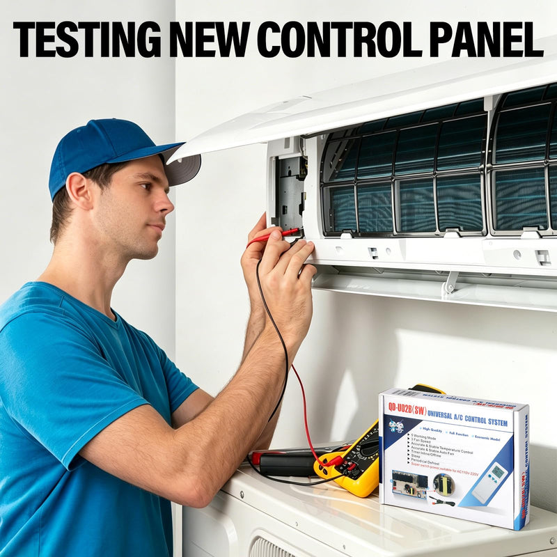 Universal AC Control Board, Multifunctional Panel 110-220V with Accessories