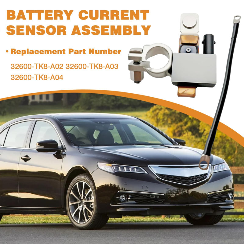 Battery Current Sensor Assembly Compatible with Honda Odyssey 2011 2012 2013 Replacement 32600-TK8-A02 32600-TK8-A03 32600-TK8-A04