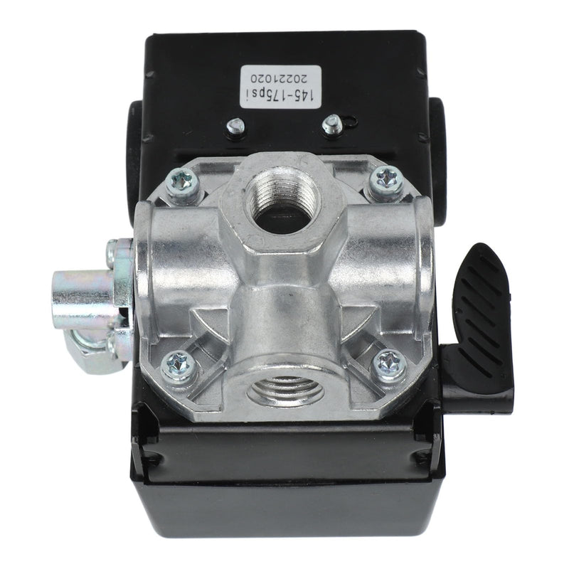 4 Port Adjustable Unloader Metal Pressure Switch Replacement for Heavy Equipment I R 23474653 A