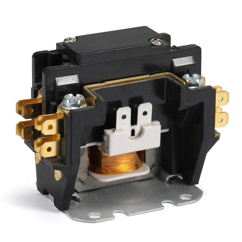 Air Conditioner Contactor Condenser Contactor Compressor Contactor 1P FLA 32Amp 24V Coil