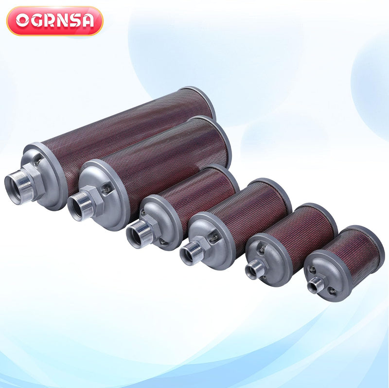 XY-07 DN20 Dryer Silencer，Air Compressor Silencer 3/4"，Drying Machine Diaphragm Pump Exhaust Noise Reduction XY07 Muffler Replacement Part