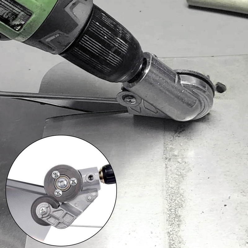 2025 Electric Drill Plate Cutter - Efficient Metal Shears Attachment for Effortless Cutting of Iron, Steel, Copper, Aluminum - Superior Precision and Efficiency, a Must-Have for DIY. - NewNest Australia