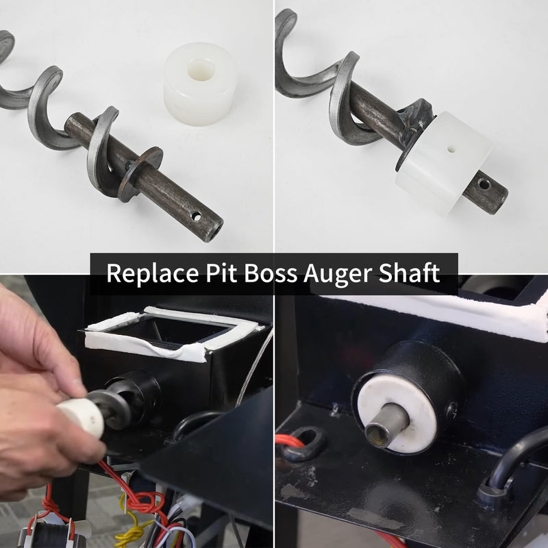 23 Inch Pellet Auger Replacement for Pit Boss Austin XL 1000 Pro Series 1100 1150 1600 Auger Flighting Replacement Parts for Pit Boss Austin Rancher XL