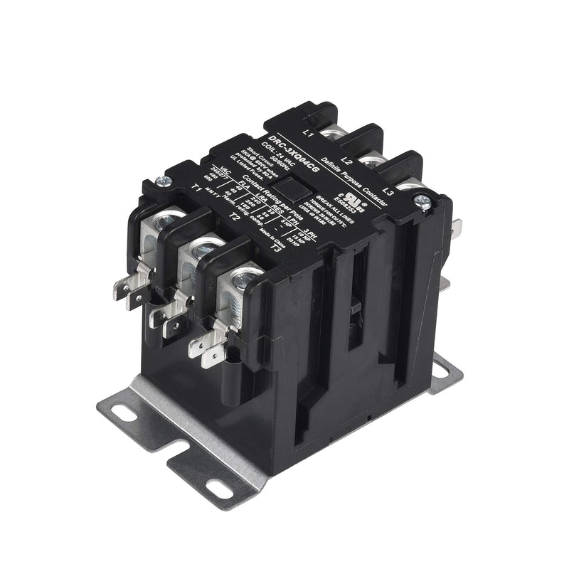 SunLee 3 Pole 40 Amp contactor 120V coil DP Contactor HVAC Contactor A2L Compliant 42CF35AF equivalent 3P 40A 120VAC