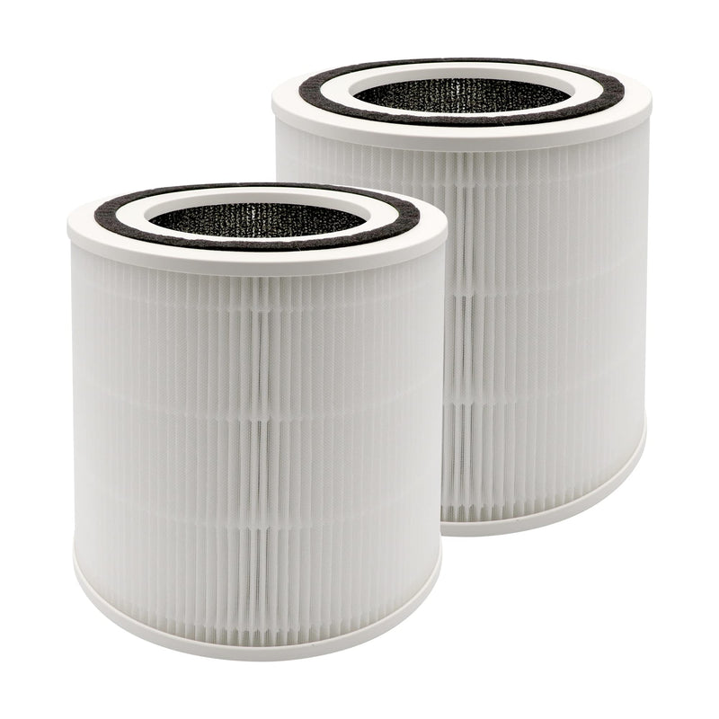 TT-AP005 Replacement Filter, Compatible with TaoTronics TT-AP005 Air Purifier, H13 Grade Filtration and Activated Carbon Filter Set, 2-Pack