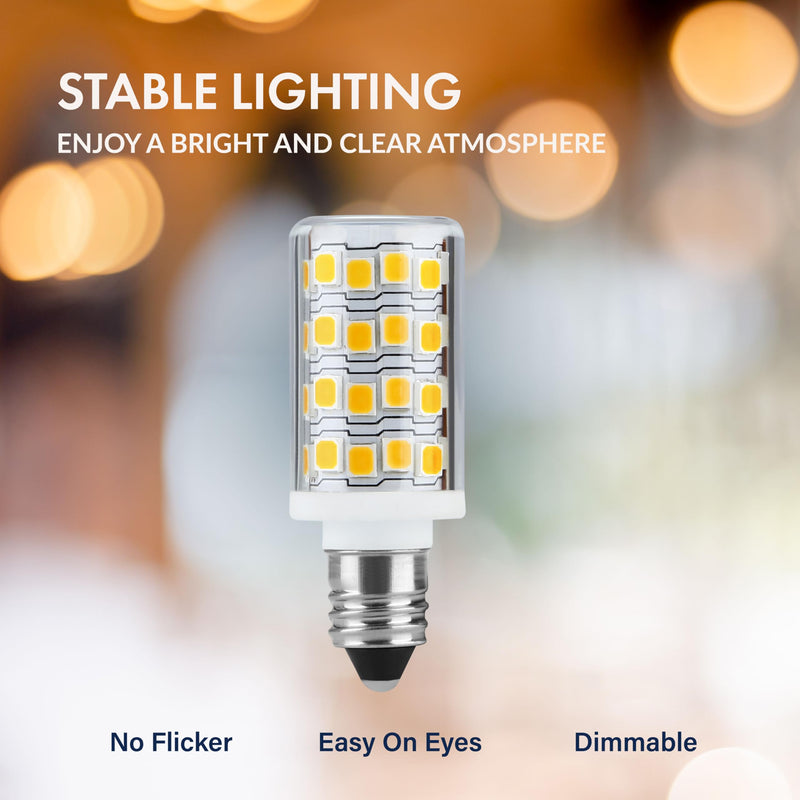 Newhouse Lighting 4.5w LED T4 Bulb E11 Base 3000k (4-Pack) 4.5 Watts