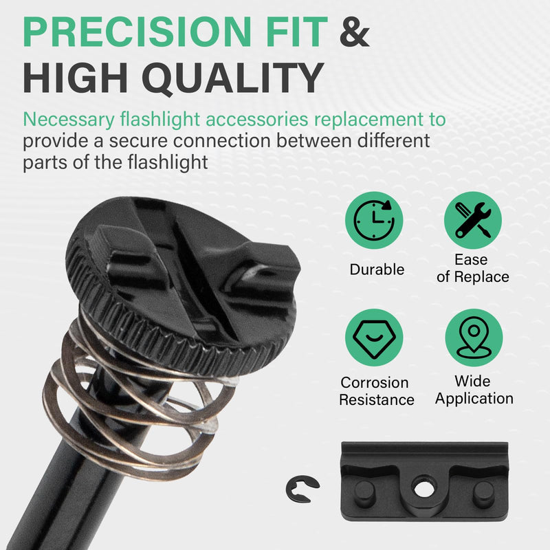 TLR Clamp Assembly for Streamlight TLR-1, TLR-2 Flashlight-69164 Earless Screw Kit for TLR1 HL