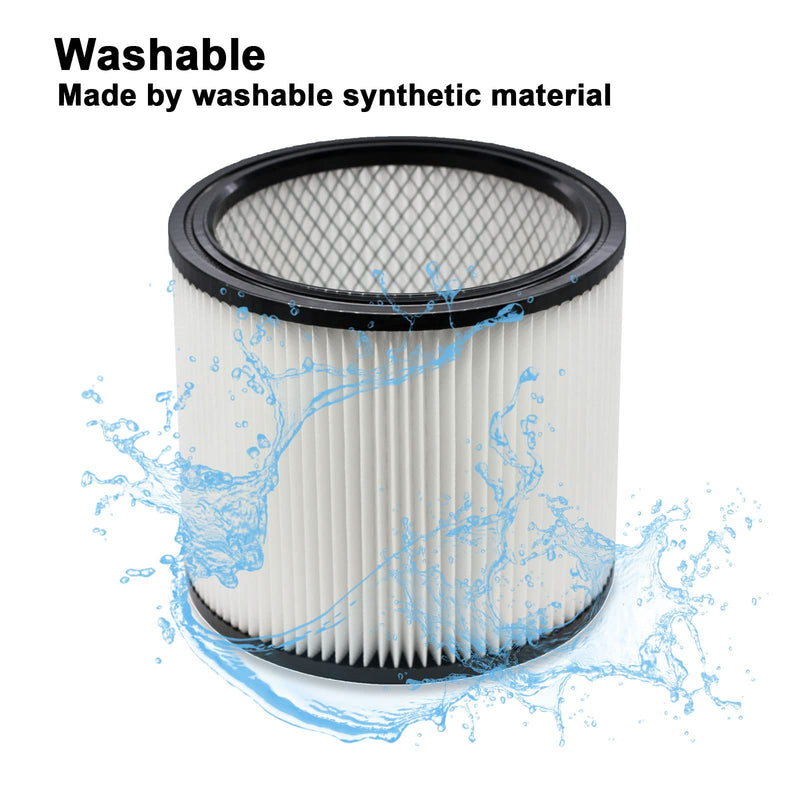 Extolife Replacement Filter Compatible with Shop-Vac 90350 90304 90333 Replacement fits most Wet/Dry Vacuum 5 Gallon and above (1) 1