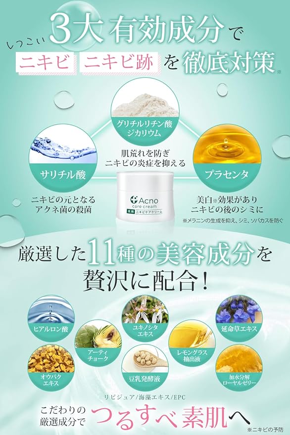 ACNO Acne Care Cream All-in-One Gel for Adult Acne, Back, Butt, Acne, Acne, Face, Body, Whole Body - NewNest Australia