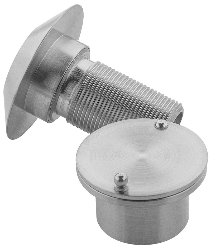 Earl Diamond - Solid Brass Door Peep Holes for Front Door, 220-Degree Door Viewer Peephole with Heavy Duty Rotating Privacy Peephole Cover for 1-21/32" to 2-1/8" Thick Door (Satin Nickel Finish) Satin Nickel Finish