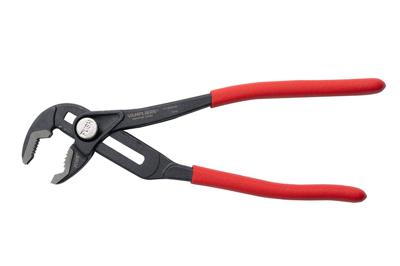 VAMPLIERS PYTHON 10" Plumbers Slip Joint Pliers Water Pump Pliers Quick Adjusting Groove Joint with Unique Screw Extractor Jaws