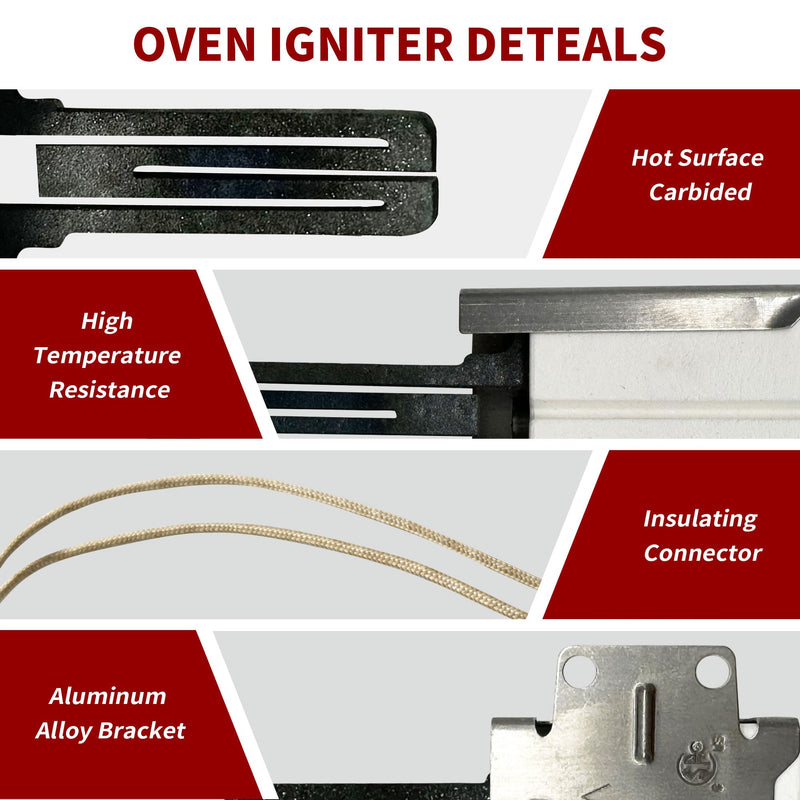 316489403 5304508786 Oven Ignitor OEM Part Gas Range Lower Bake Igniter Replacement Part AP4433236 PS2364063