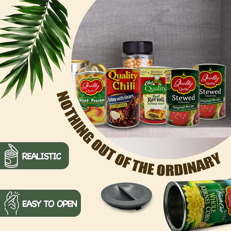 Fake Soup Can Diversion Safe - Keep Your Valuables Safe - like Jewelry, Cash, Money, Coins, Car Keys - Storage Home Security - Corn