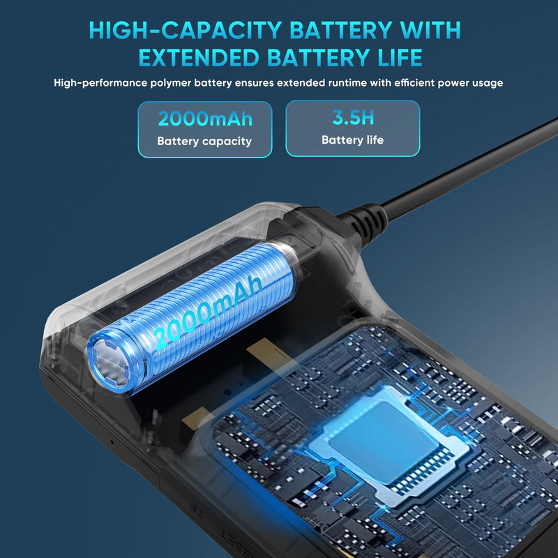 Industrial Endoscope Borescope with Light, 8mm Dual Lens 1080P HD IP67 Waterproof Snake Camera with 4.3" LCD, 8 LEDs & Semi-Rigid Cable - Inspection Tool for Industrial Use (32GB Included) 32.81 ft