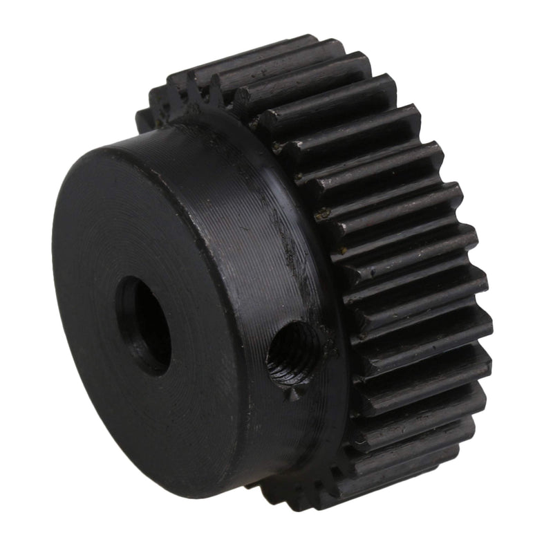 CNBTR 30 Motor Metal Gear Wheel 6mm Hole Diameter Modulus 1 Steel Gear Pack of 2