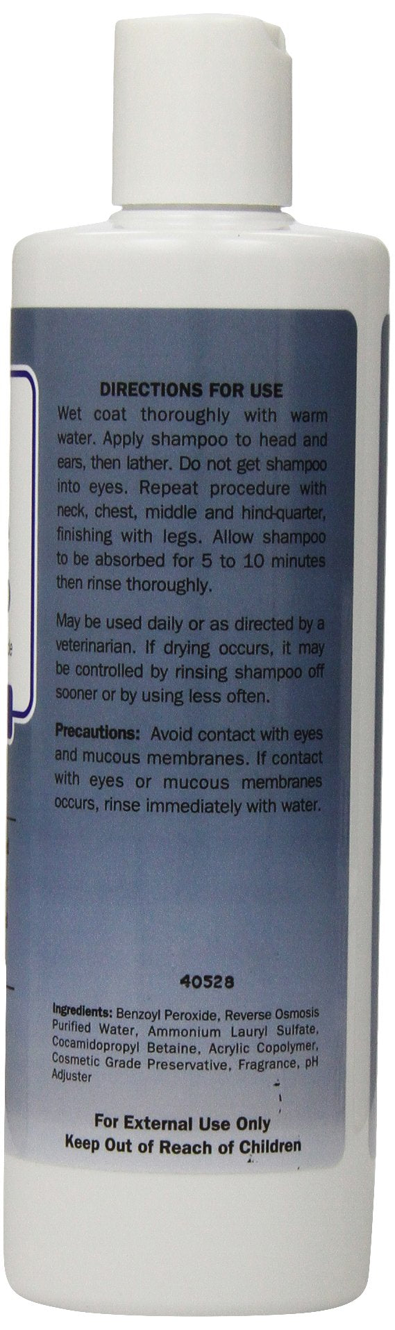 Davis Benzoyl Peroxide Medicated Dog & Cat Shampoo, 12 oz. – Dermatitis and Demodectic Mange - PawsPlanet Australia