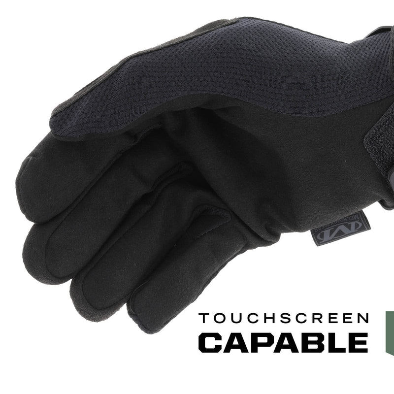 Mechanix Wear: The Original Covert Tactical Work Gloves with Secure Fit, Flexible Grip for Multi-Purpose Use, Durable Touchscreen Safety Gloves for Men (Black, Large) Black