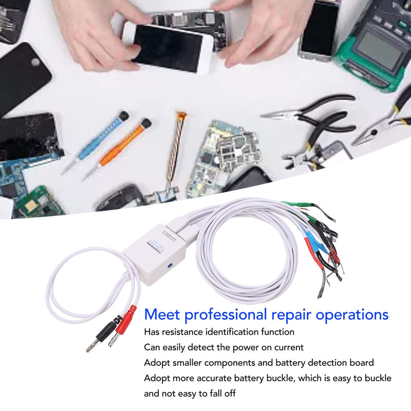 Phone Repair Power Supply Cable with Alligator Clips Power Tester Boot Control Line for Motherboard Diagnostic