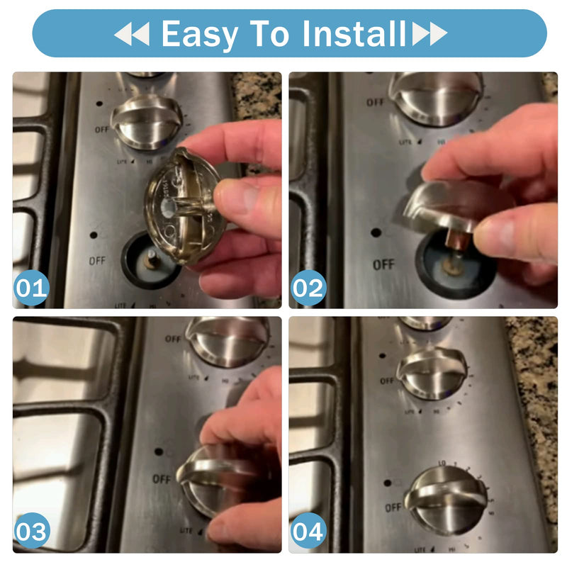 5 Pack WB03T10284 ge Appliance knob Burner Control Knobs 191d5100 ge knob ge Replacement Stove knobs Infinite GE Electric Range/Stove/Oven Replaces 1373043 AP4346312 AH2321076 EAP2321076 PS2321076