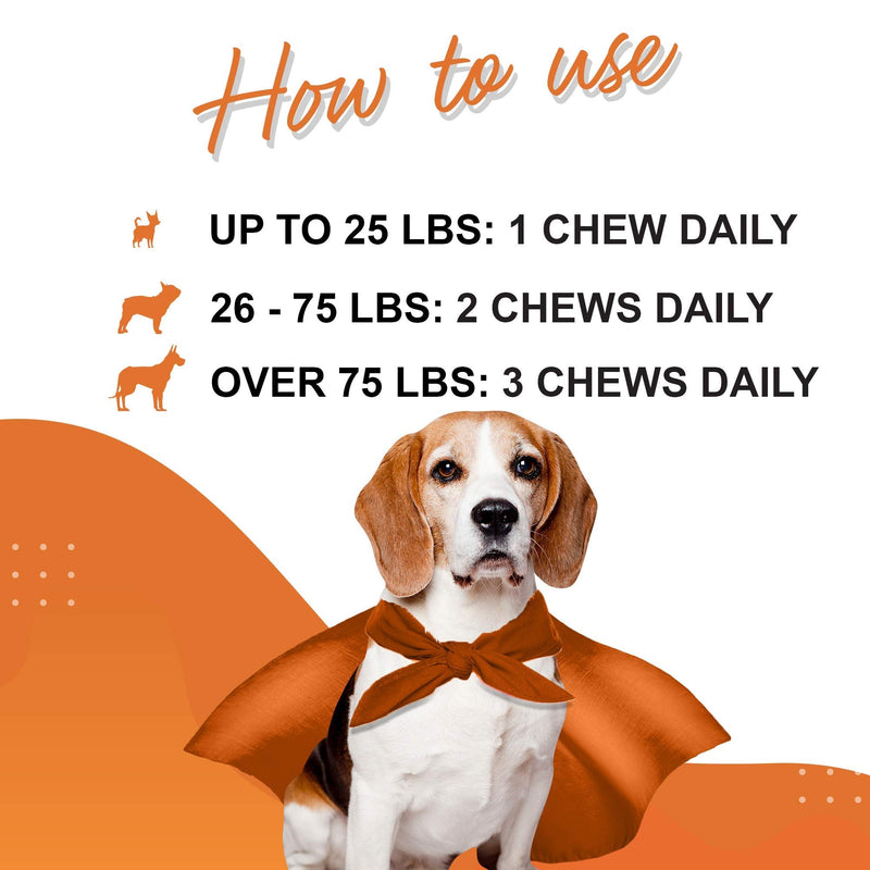 WONDER PAWS Probiotic Chews Plus Grass Hero Soft Chews - for Dog Kidney Support, Urinary Tract Health, Lawn Treatment, Digestion & Gut Health - Probiotic 90 Chews - Grass Hero 60 Chews