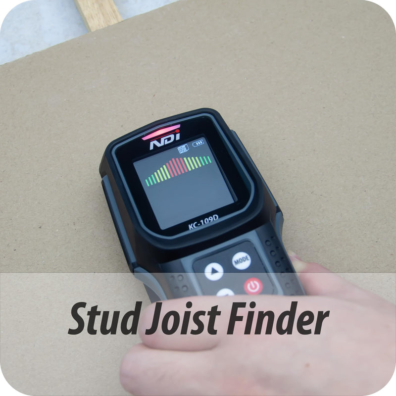 5 in 1 Multi Function Stud Finder Wall Scanner with Laser Distance Meter Metal Framing Tool Joist Pipe Finder and Live Wire Detection