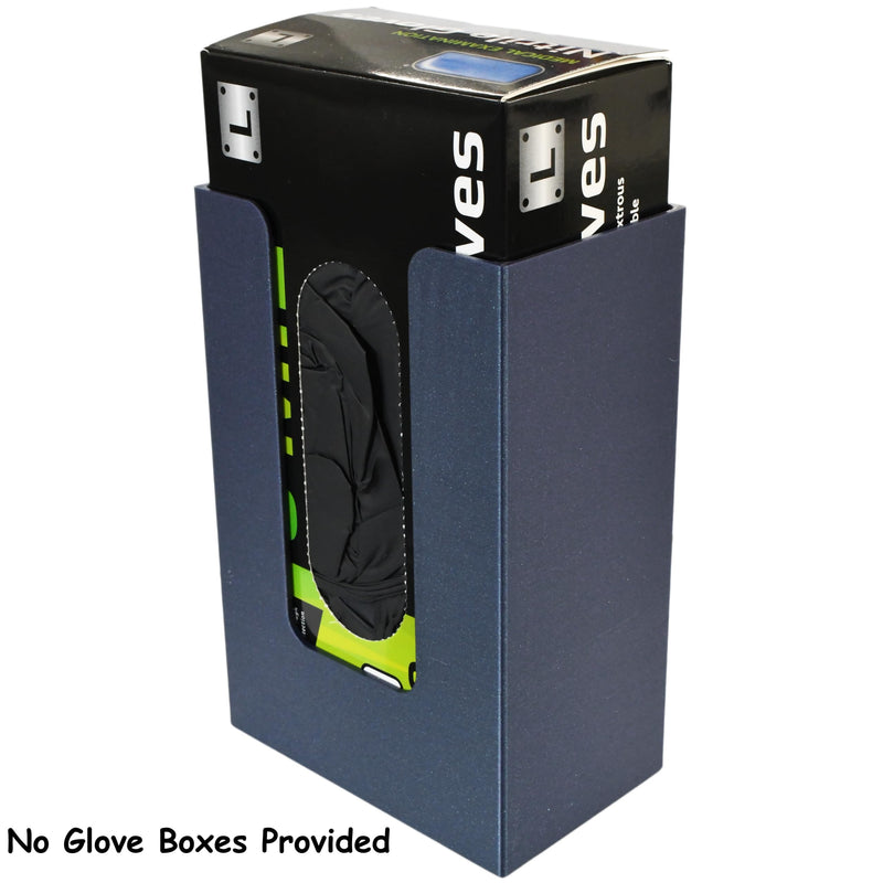 3D Printed Glove Box Holder Dispenser for 3.1" H x 5.1" W Box (Blank, Nebulae Blue Galaxy) No Illustrations