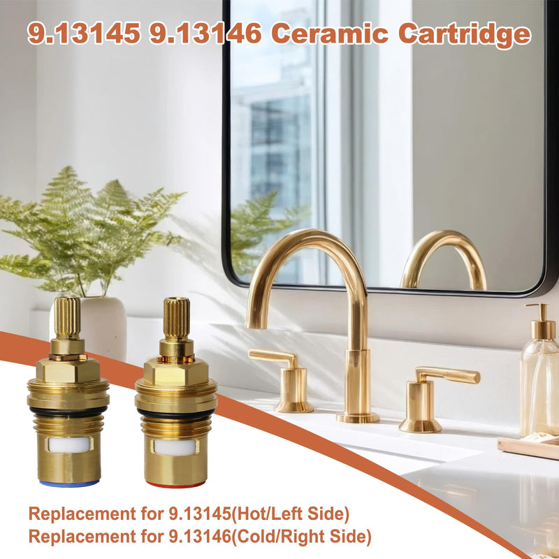 9.13145 & 9.13146 Faucet Cartridge Compatible with Perrin & Rowe and Rohl