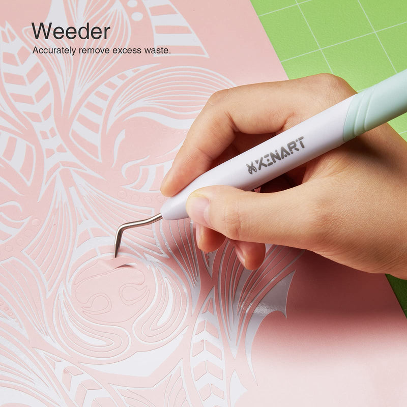 Xinart Vinyl Weeding Tools Set 2pcs Weeder Tool Kit for Heat Transfer Vinyl HTV Paper Craft 2 weeder Weeder Kit