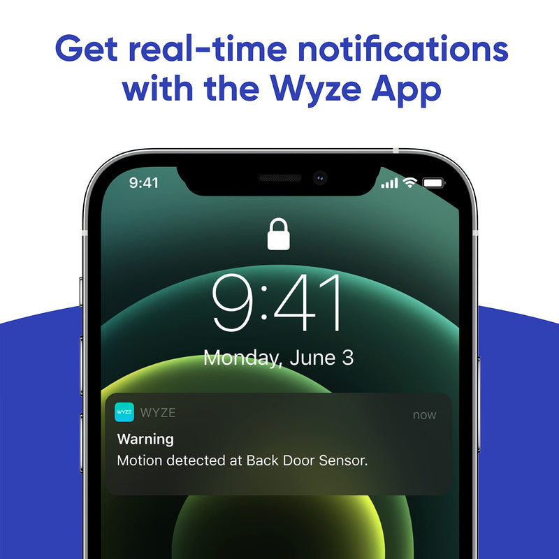 Wyze Home Security System Motion Sensor (1-Pack) Wyze Sense Hub Required Motion Sensor (1-Pack)