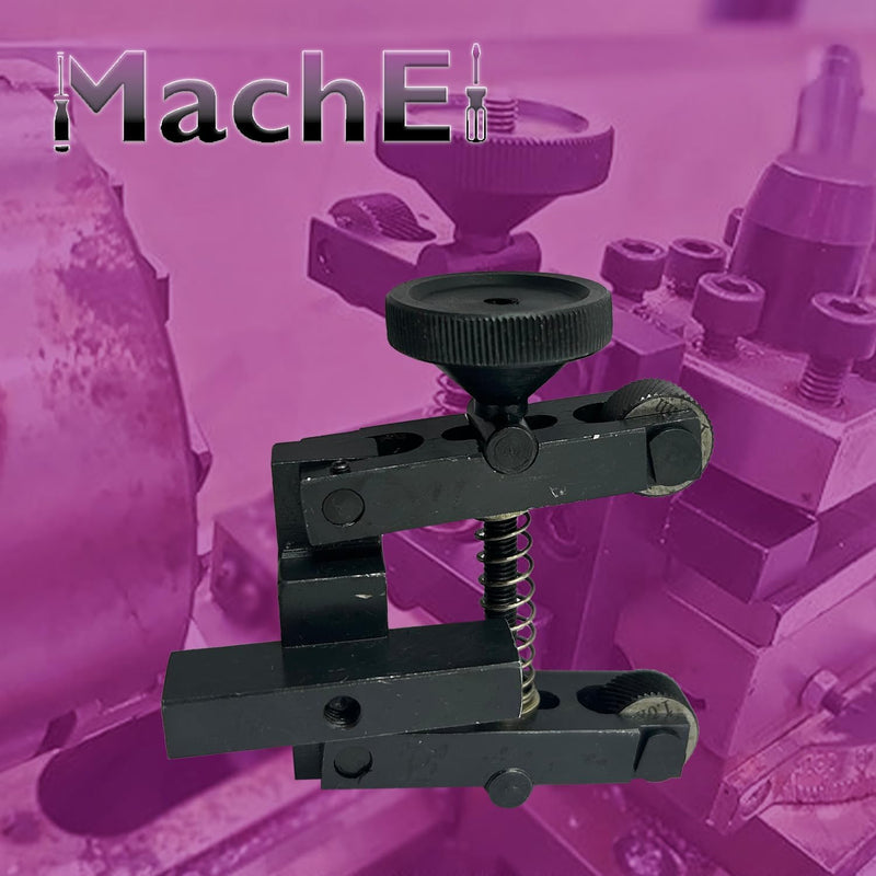 MachEL Knurling Tool 2" Inch II 50 mm Capacity for Lathe Machine - 3 Pairs x 3 Different Diamond Pitch Hardened knurls (2" Inch II 50 mm Capacity- 12mm Shank)