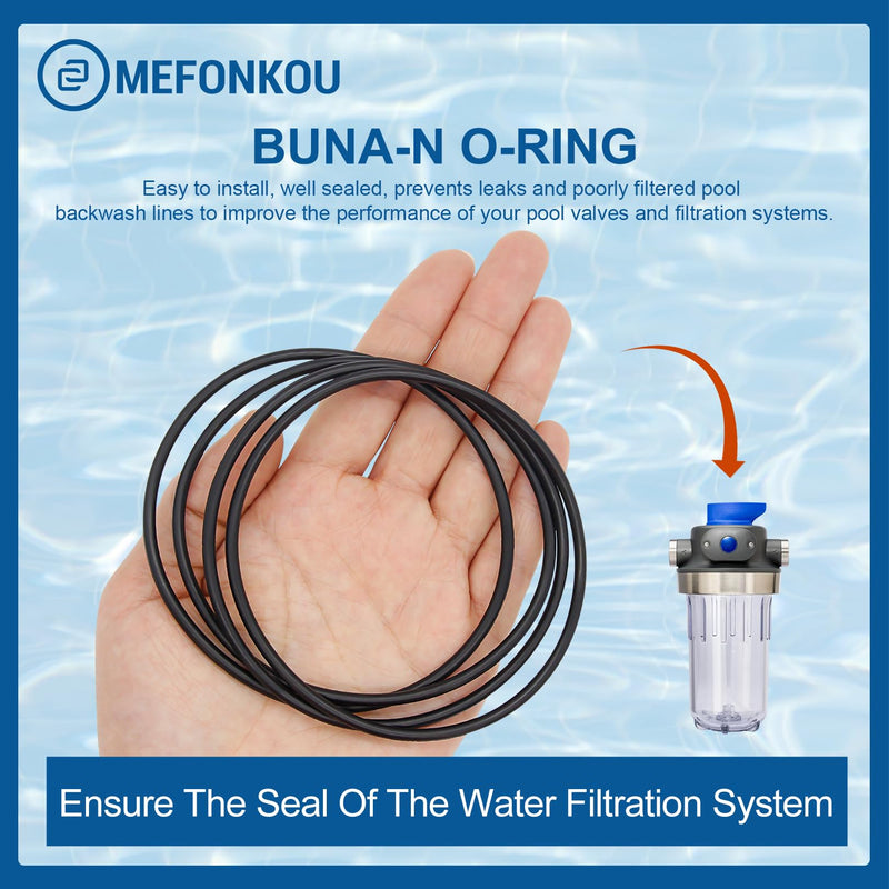 OR-150 Housing O Ring Seal for Culligan Water Filter Replacement Model WH-S200-C, 3WH-STD-S01, HDG2VS4 (4/Pack)