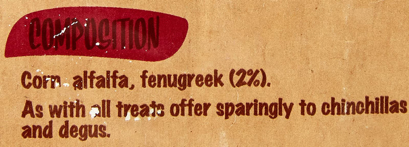 Rosewood Pet 1 Pouch Fenugreek Crunchies Food For Small Animals, 200G - PawsPlanet Australia
