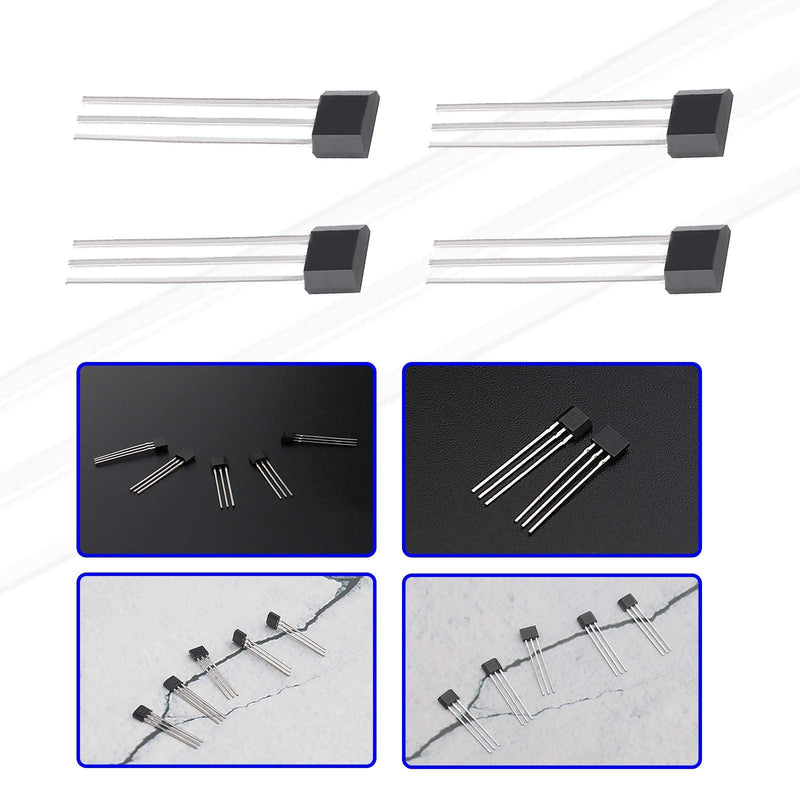 12Pcs 41F TO-92S Bipolar Hall Effect Sensor Magnetic Detector SS41F 0H41 SH41 S41 3 Pins Sensor For Electric Vehicle Motor Industrial Applications