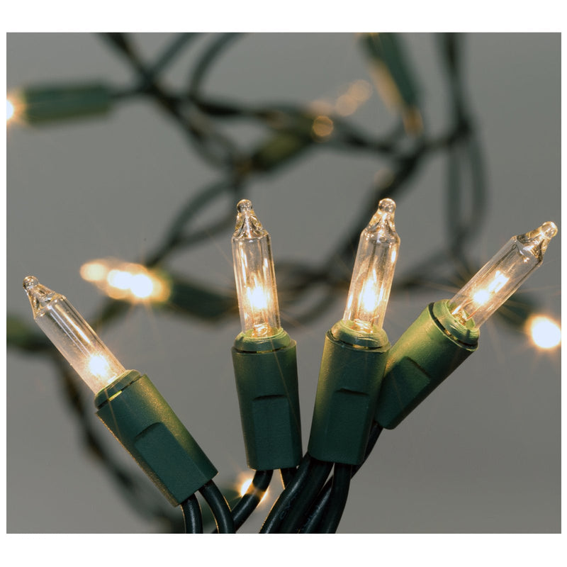 50-Count Clear Christmas Light Set 1