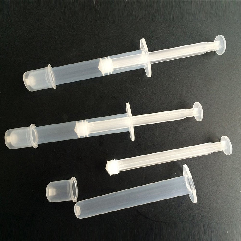 Healifty 100pcs Disposable Vaginal Applicators Lube Tube Personal Lubricant Applicator Syringe Shooter Launcher Health Care Aid Tools